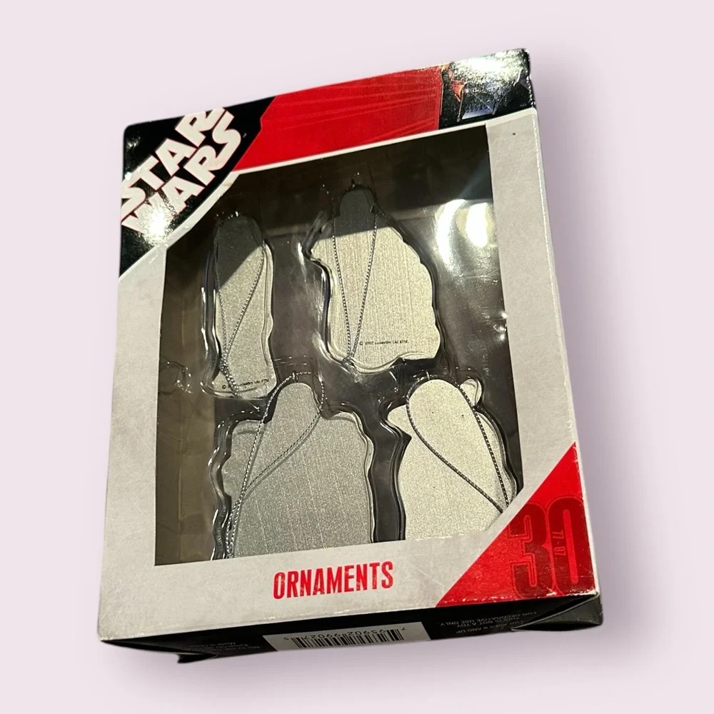 2007 Lucasfilm LTD Star Wars Christmas Ornament Set